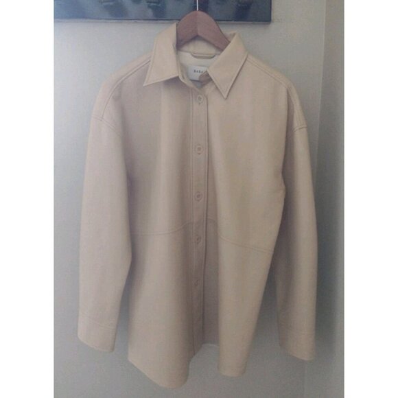 Babaton Aritzia Pelli Shirt Jacket Vegan - Picture 1 of 10
